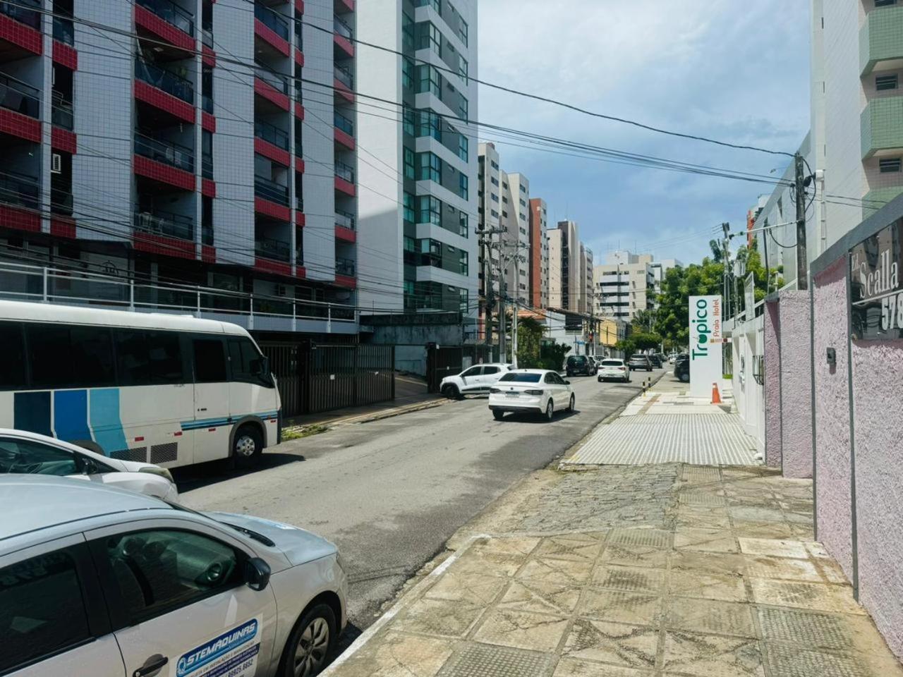 Praia De Ponta Verde Em Frente Ao Tropico Hotel Com Garagem, Wi-Fi, Lavadora - Apto703 Maceió Εξωτερικό φωτογραφία